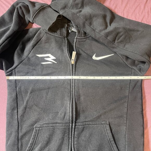 Nike 3 Brand Full Zip Hooded sweatshirt in Black - Boys Large (12-13 yrs) - Picture 4 of 6